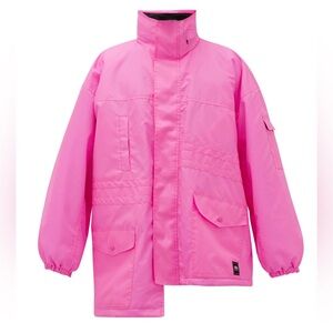 Balenciaga Neon Pink Puffer Jacket